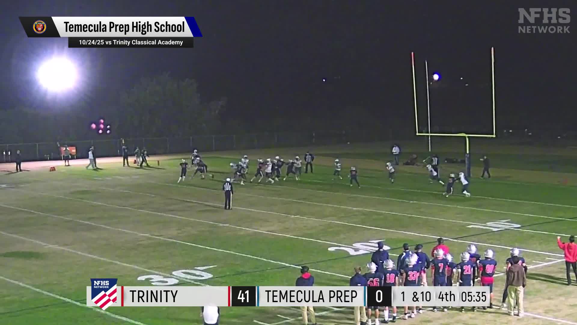 Football Recap: Temecula Prep Comes Up Short + How To Watch