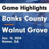 Banks County vs. Union County