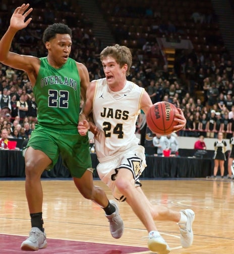 The Class 5A state semifinals get underway Friday at the Denver Coliseum. Rock Canyon and Sam Masten, right, face 2017 runner-up George Washington. 