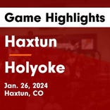 Haxtun takes loss despite strong  efforts from  Cassidy Goddard and  Jayleigh Bullard