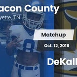 Football Game Recap: DeKalb County vs. Macon County