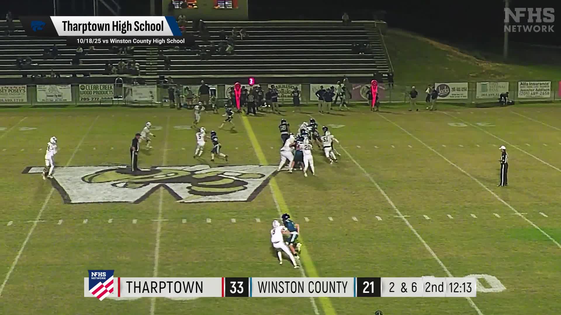 Football Recap: Tharptown Takes a Loss