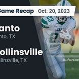 Football Game Recap: Santo Wildcats vs. Collinsville Pirates