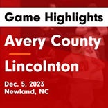 Avery County vs. Lincolnton