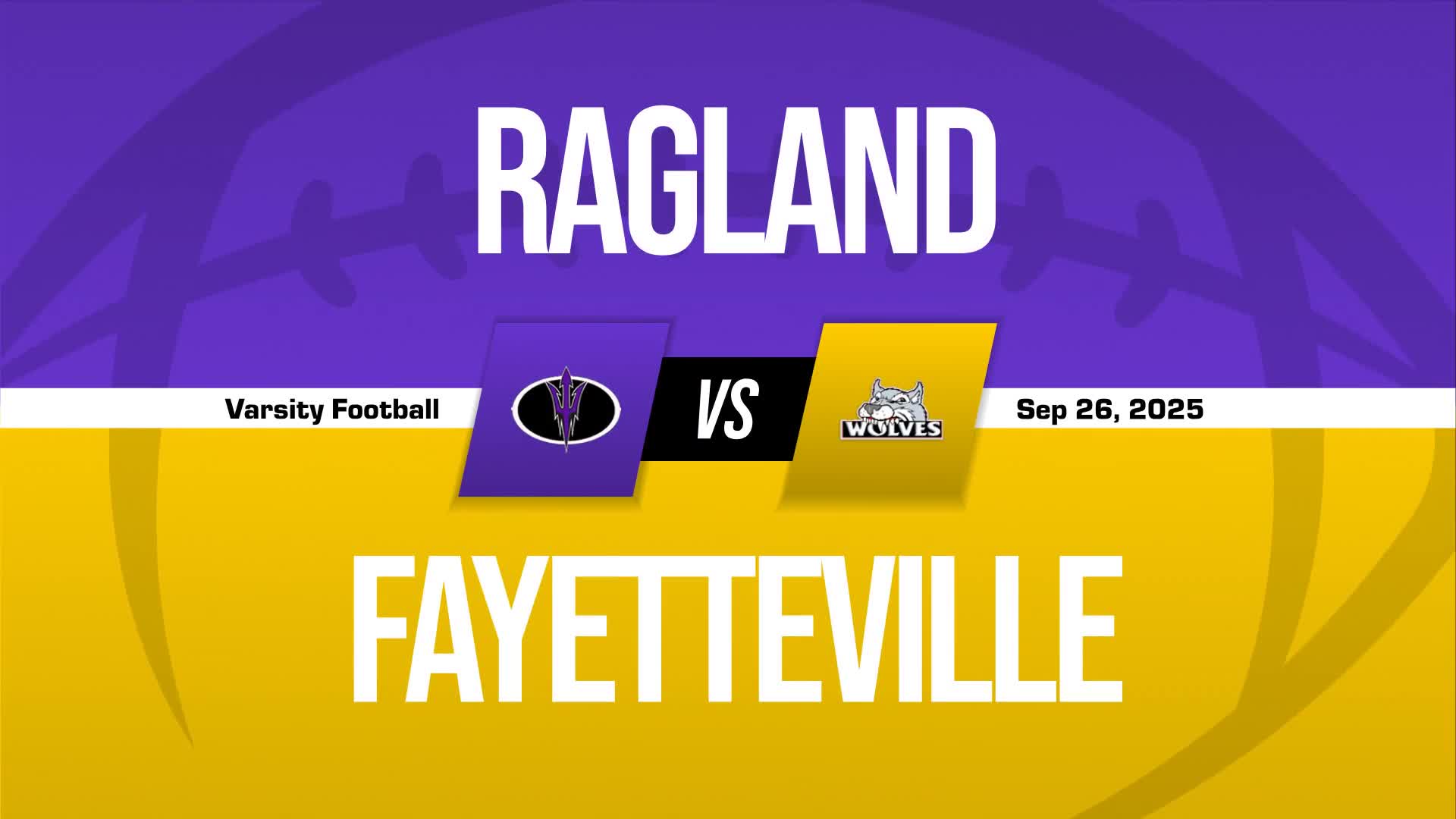 Football Game Preview: Ragland Purple Devils vs. Valley Head Tig