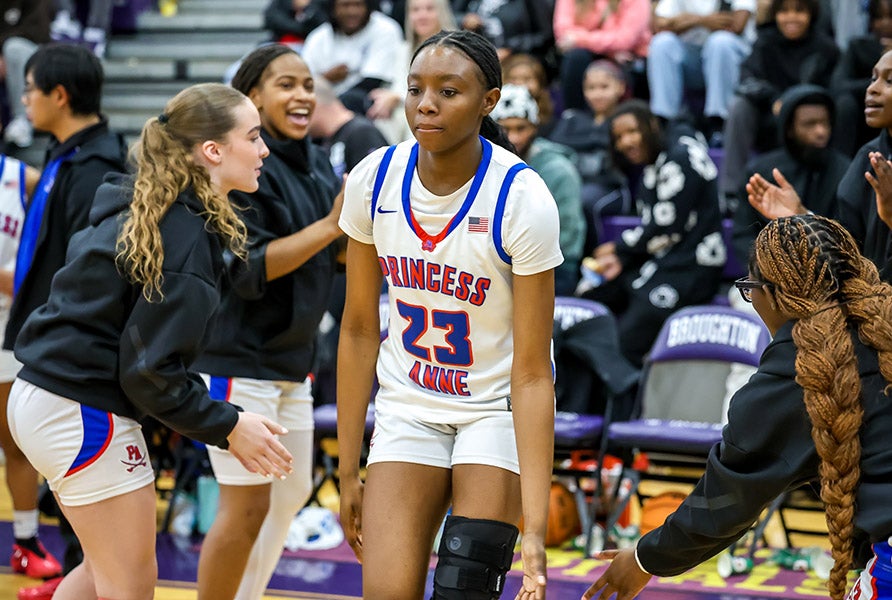 Micah Ojo lived up to her status as one of the top 10 juniors in the country Thursday in Virginia's Class 5 state championship game, scoring 25 points and grabbing 15 boards for Princess Anne. (FILE PHOTO: Jerrell Jordan)