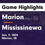 Mississinewa piles up the points against Marion