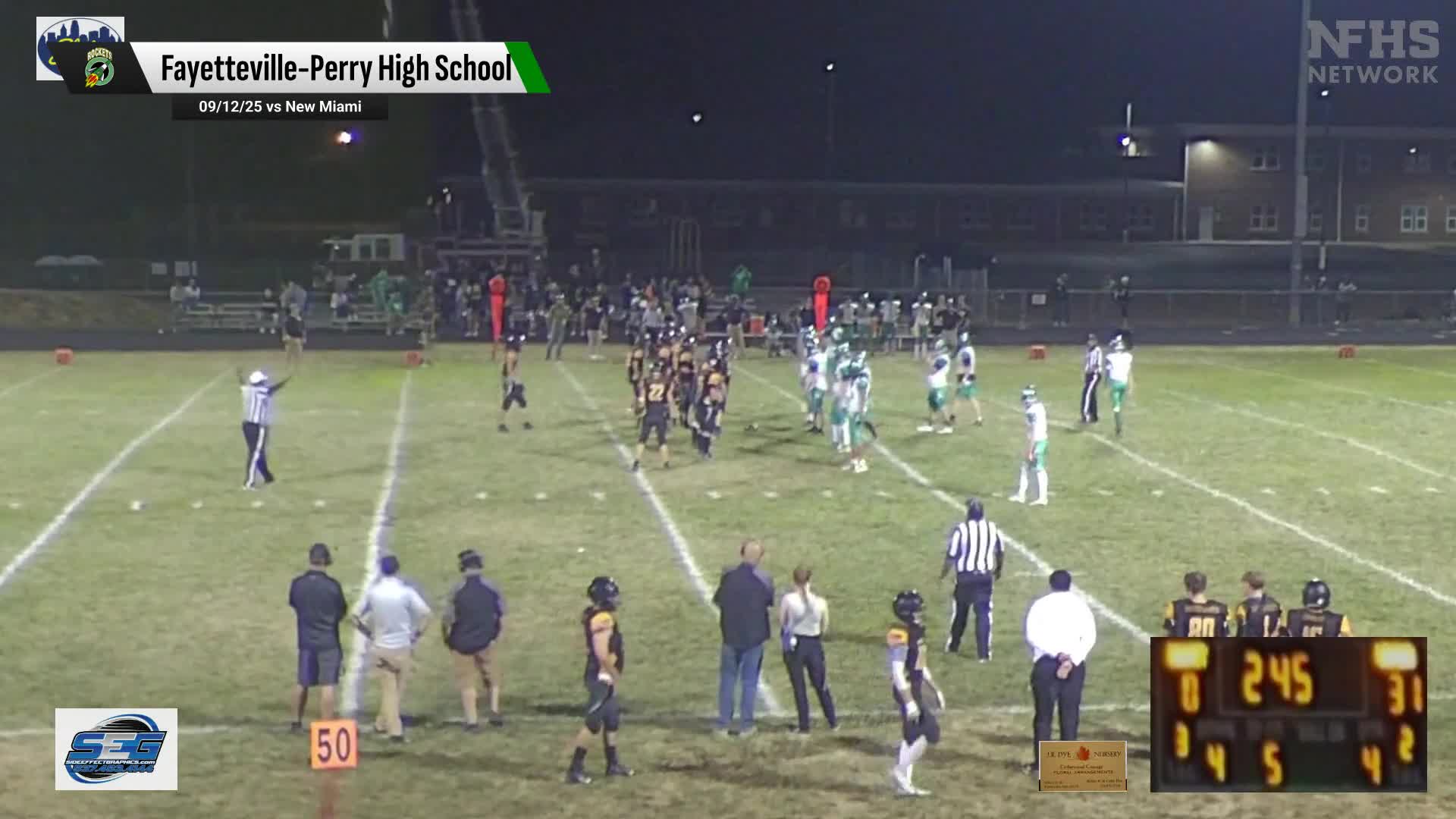 Football Recap: Fayetteville-Perry Takes a Loss