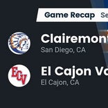 Football Game Recap: El Cajon Valley Braves vs. Mount Miguel Matadors