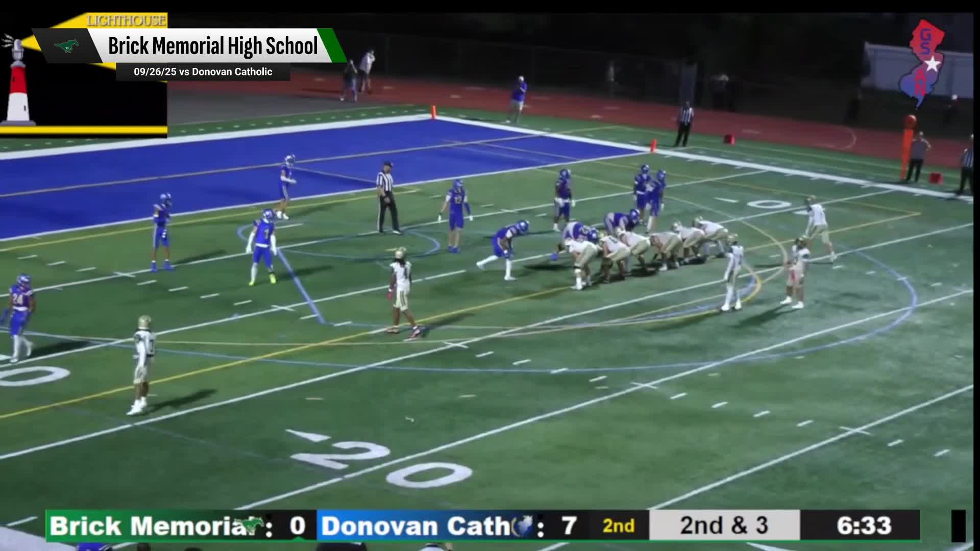 Football Recap: Brick Memorial Skates Past Marlboro with Ease