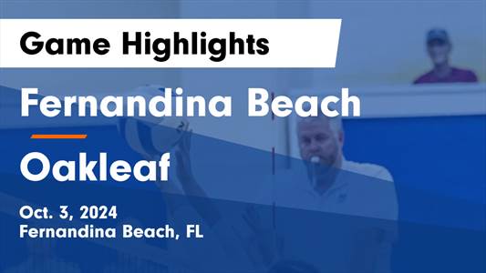 Volleyball Recap: Fernandina Beach Picks Up Third Consecutive  V