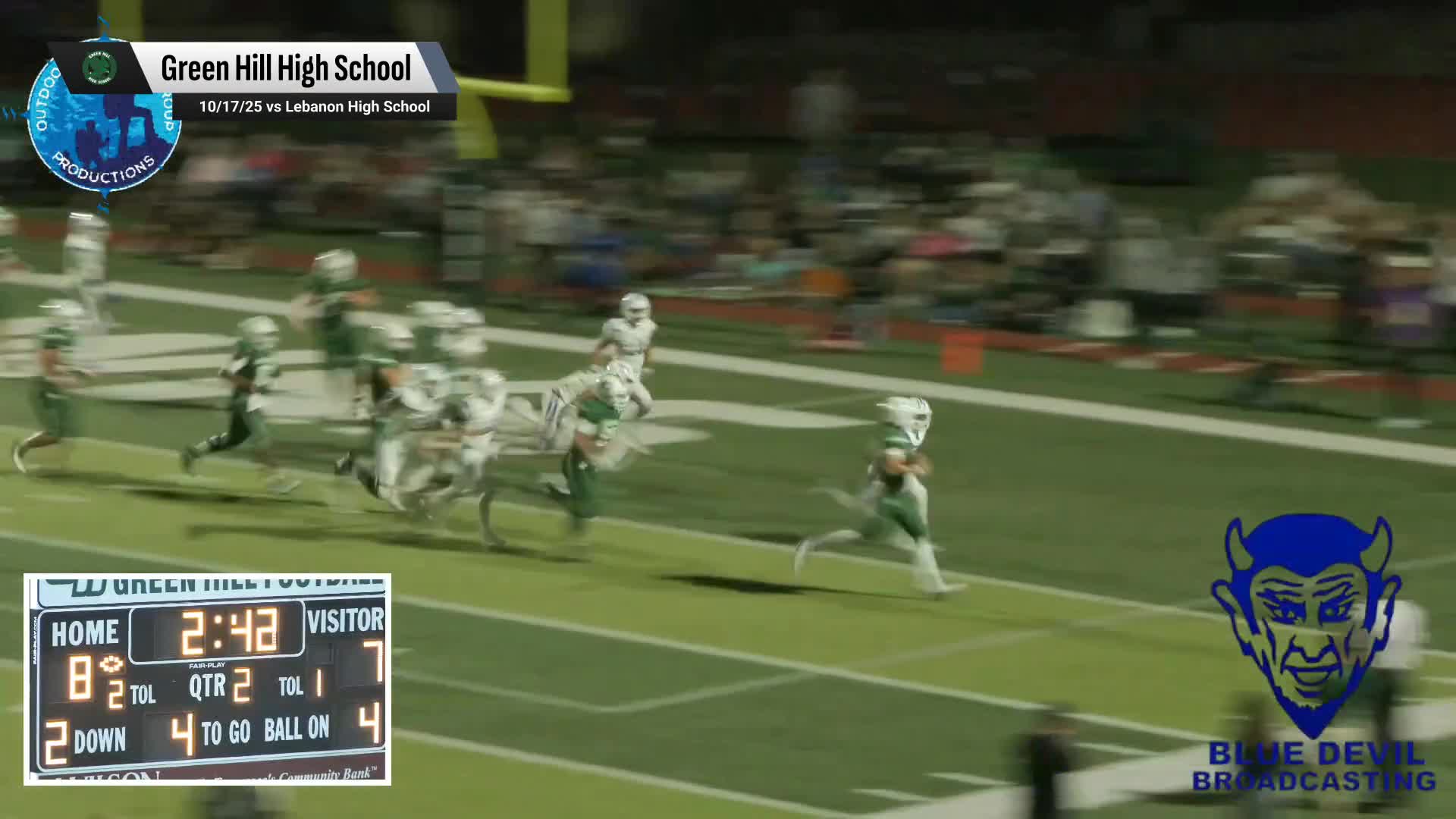 Football Recap: Oakland Beats Green Hill for Their 19th Straight  Victory + How To Watch