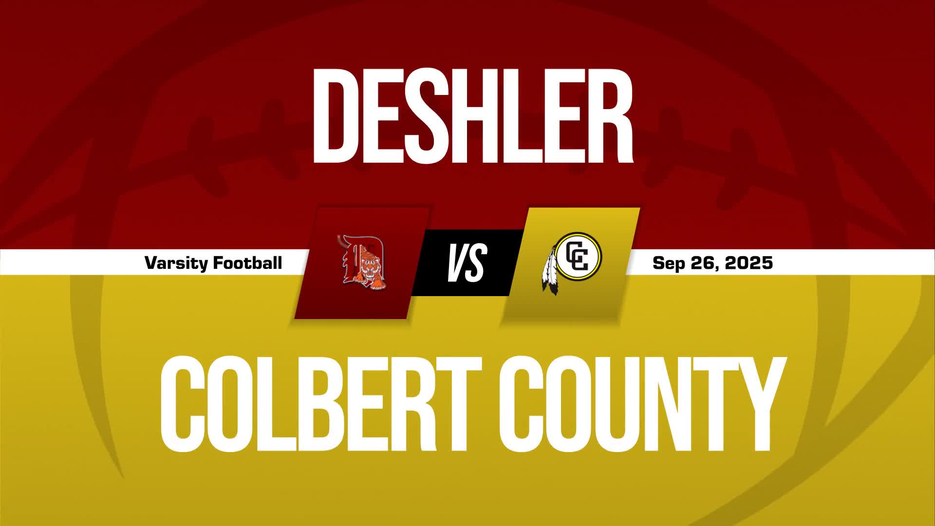 Football Recap: Deshler Piles Up the Points Against Colbert Coun