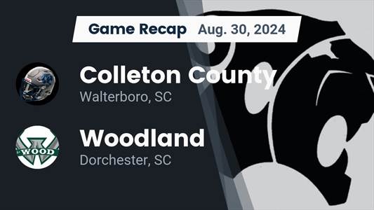 Football Recap: Woodland Starts Season with  Win Against Colleto