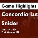 Alivia Bolinger and  Cella Kaiser secure win for Fort Wayne Concordia Lutheran