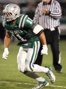De La Salle linebacker Michael Barton
is having one of the best defensive
seasons in school history.