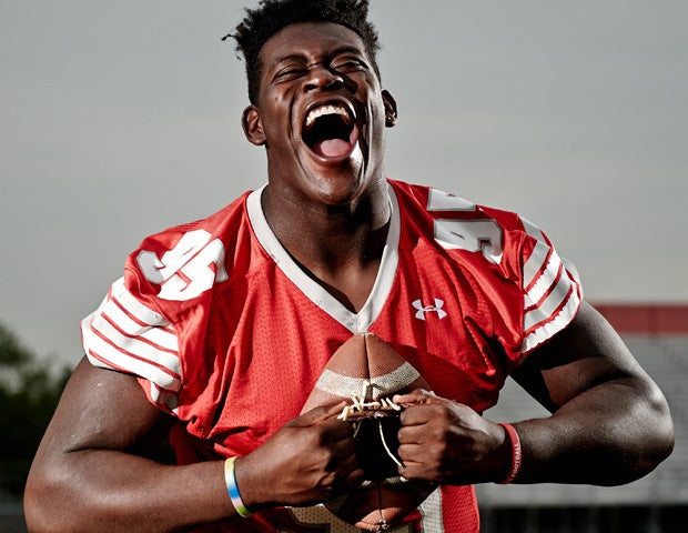 Defensive lineman Kobe Smith