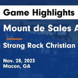 Strong Rock Christian vs. Mount de Sales Academy