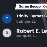 Football Game Preview: Trinity-Byrnes vs. Lee Academy