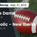 Football Game Preview: Loreauville vs. Catholic - N.I.