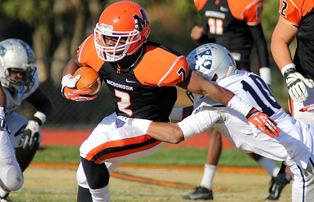 McDonogh moved up two spots to No. 8 in this week's Northeast rankings.