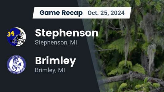 Football Recap: Brimley Piles Up the Points Against Stephenson