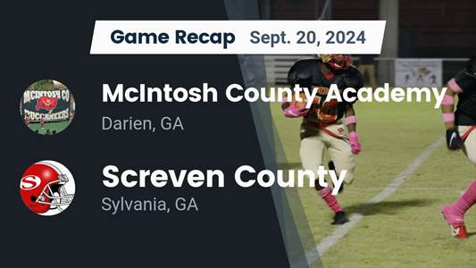 Football Game Preview: Screven County Gamecocks vs. Bryan County