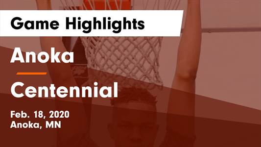 Basketball Game Recap: Centennial vs. Anoka