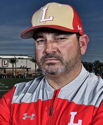 Head coach Eric Borba