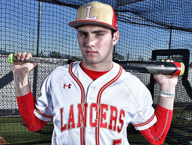 Center fielder Garrett Mitchell is a potential first round MLB Draft pick.