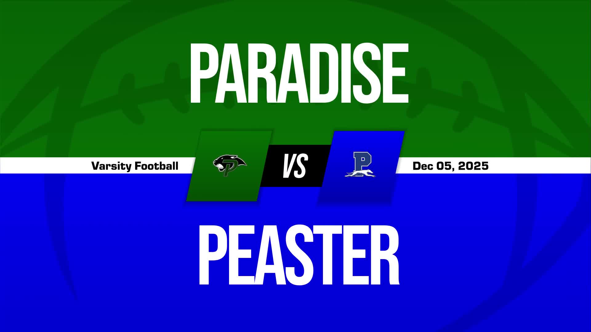 Football Game Preview: Peaster Greyhounds vs. Grandview Zebras + How To Watch