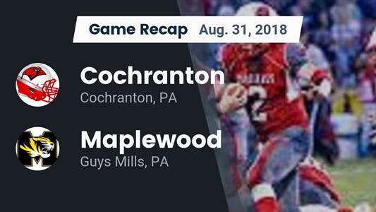 Football Game Preview: West Middlesex vs. Maplewood