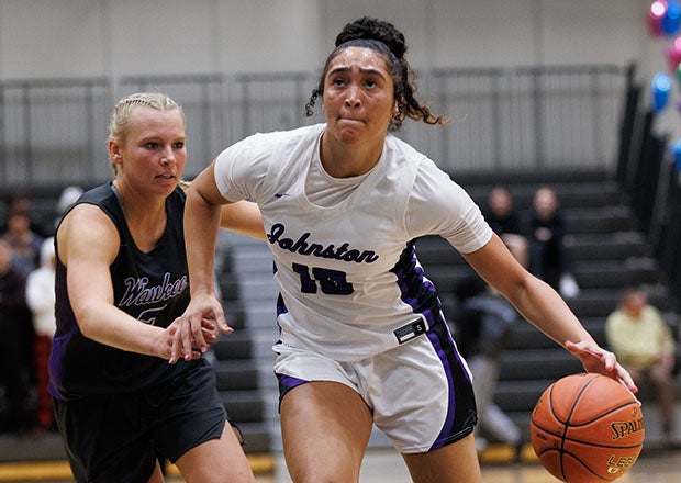 Jenica Lewis is averaging a team-high 16.7 points per game for No. 15 Johnston. The Dragons beat in-state foe Dowling Catholic over the weekend to remain unbeaten. (FILE PHOTO: John Howard)