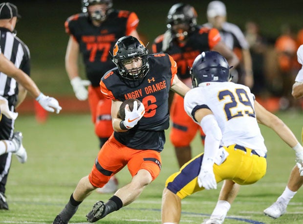 Rockwall's Zach Henry rushed for three touchdowns. 