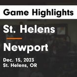 Basketball Game Recap: St. Helens Lions vs. Newport Cubs