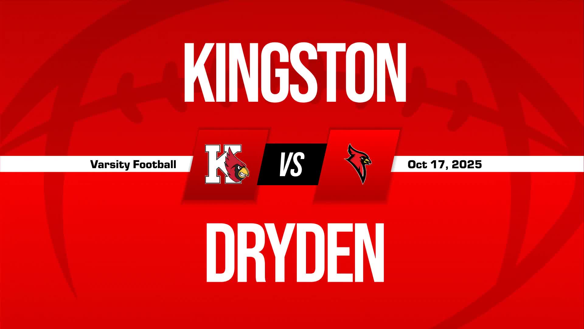 Football Game Preview: Dryden Cardinals vs. Merritt Academy Mustangs + How To Watch