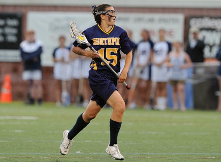 University of Notre Dame recruit Cortney Fortuano of Northport.