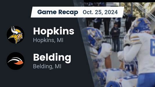 Football Recap: Belding Extends Winning Streak to Nine