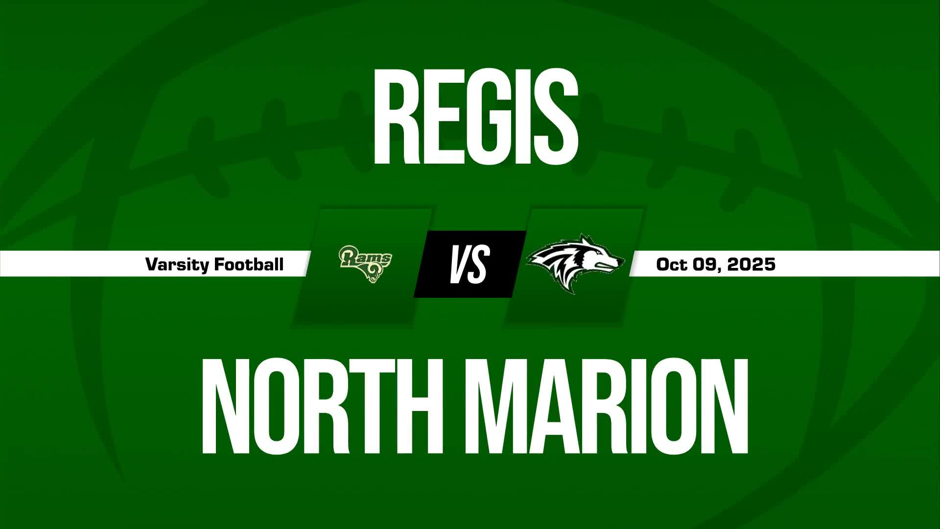 Football Game Preview: Regis Rams vs. Sheridan Spartans