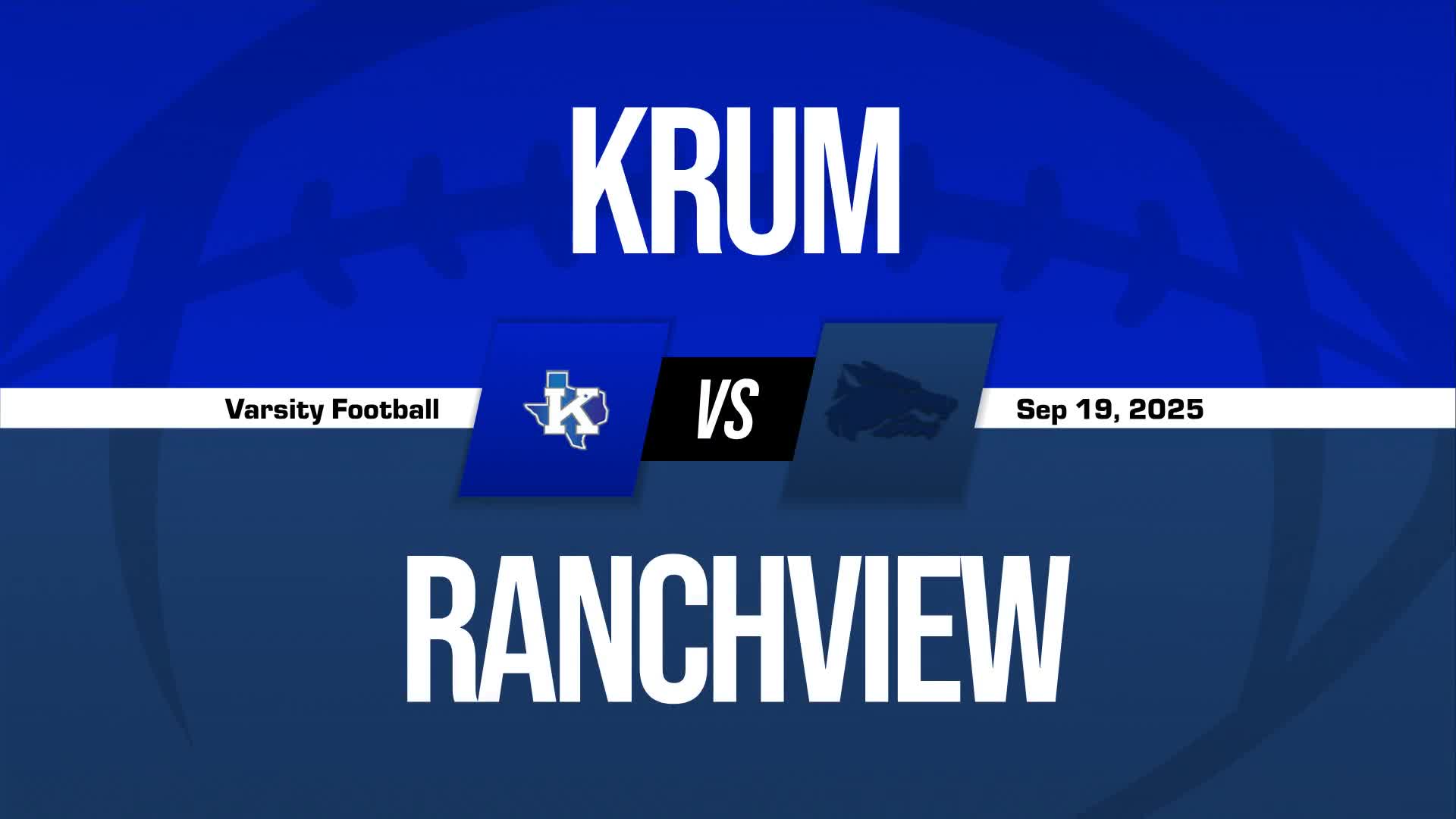Football Recap: Krum Extends Winning Streak to Eight
