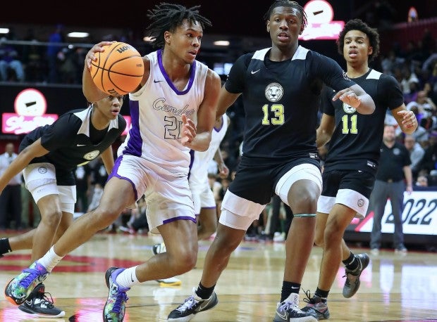 Top-ranked prospect D.J. Wagner led Camden to the Tournament of Champions title game last season. Wagner is playing with NJ Scholars in the Nike EYBL this summer.