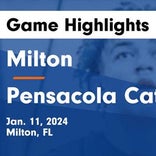 Basketball Game Recap: Pensacola Catholic Crusaders vs. Milton Panthers