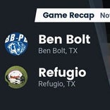 Football Game Preview: Ben Bolt Badgers vs. Refugio Bobcats