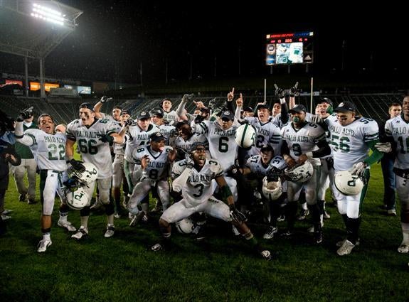 Palo Alto had plenty to celebrate after shocking Centennial on Friday night.