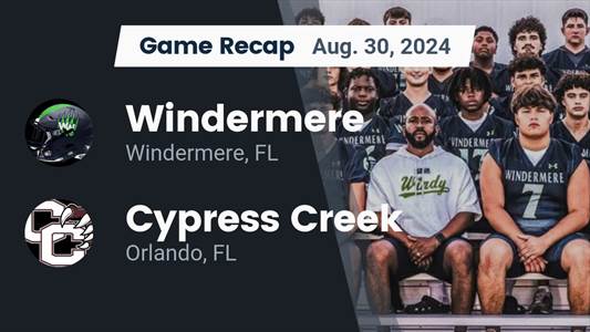 Football Game Preview: Windermere Leaves Home