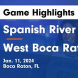 West Boca Raton takes loss despite strong efforts from  Yasmin Marcus and  Sophia Krefsky