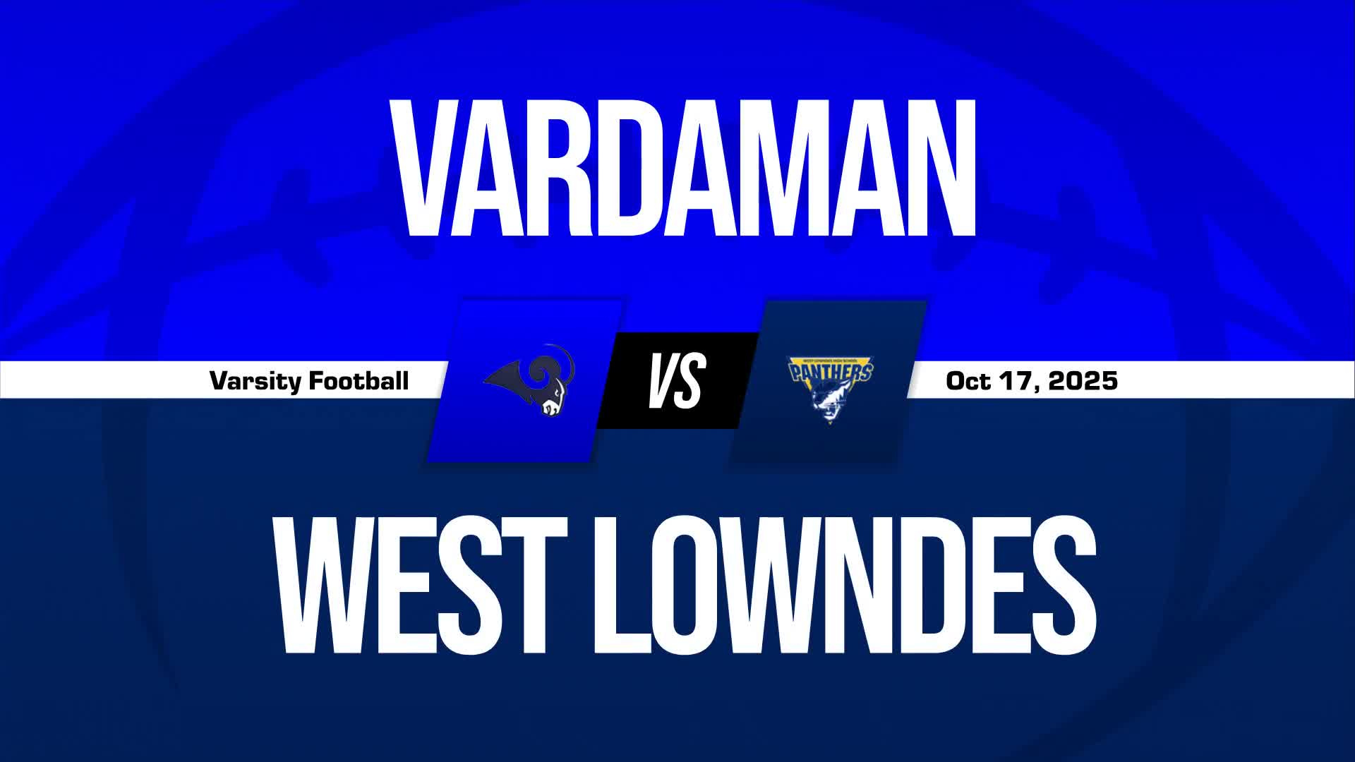 Football Game Preview: West Lowndes Panthers vs. Okolona Chieftains + How To Watch