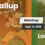 Football Game Recap: Los Alamos vs. Gallup