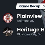 Football Game Recap: Plainview Indians vs. Heritage Hall Chargers