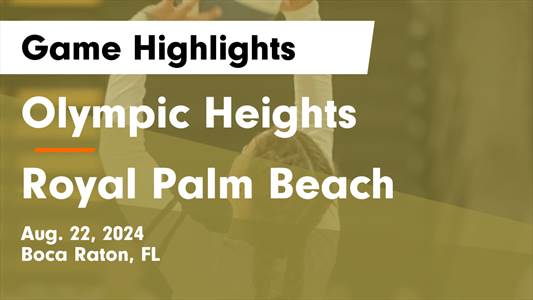 Volleyball Game Recap: Olympic Heights Comes Up Short